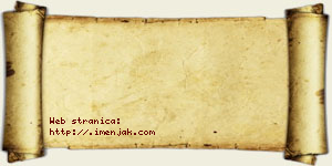 Josip Michaud vizit kartica